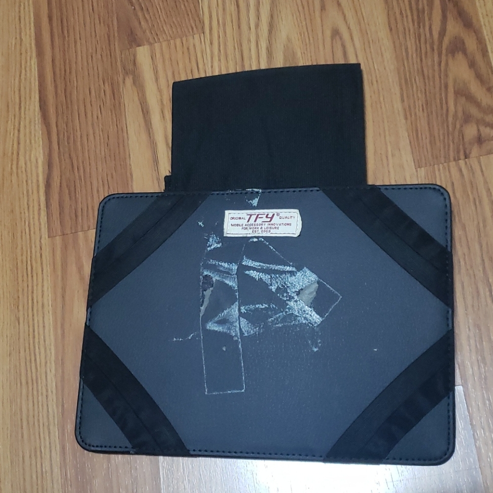 Black IPAD car seat holder velcro TFY
